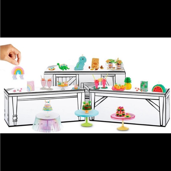 ⚜️MiniVerse Rainbow Shakes Series 1 Birthday!  NWT! - Picture 3 of 3